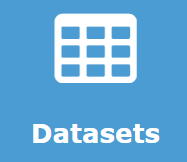 dataset button on the cdr homepage