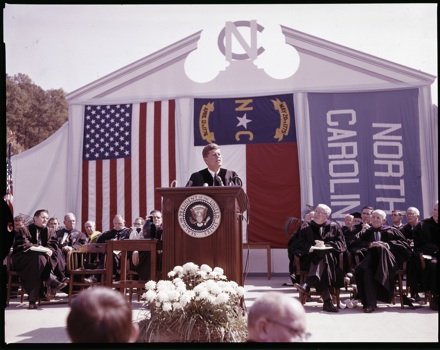 President John F. Kennedy at University Day 1961