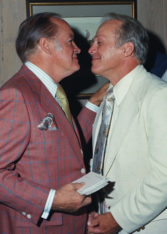 Bob Hope and Charlie Justice