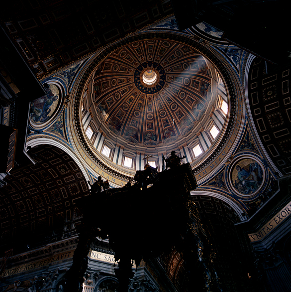 Interior of Saint Peter's Basilica.