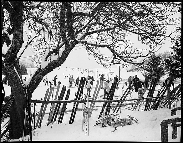Cataloochee Ski Slopes, February 22, 1964.