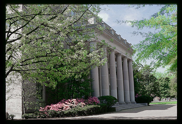 Memorial Hall at UNC-Chapel Hill, April 22 1987.