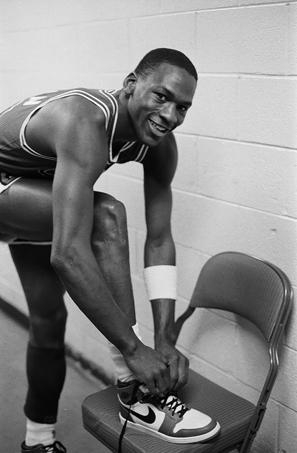 Michael Jordan April 1985