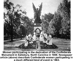 Image of Confederate Monument in Salisbury