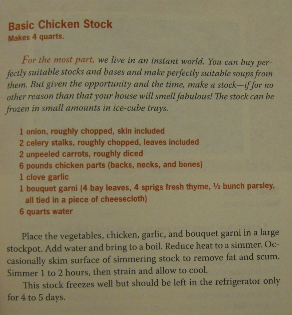 Basic Chicken Stock - Well, Shut My Mouth!
