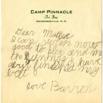 camp letter