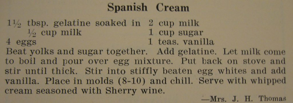 Spanish Cream - Gourmet...Eating