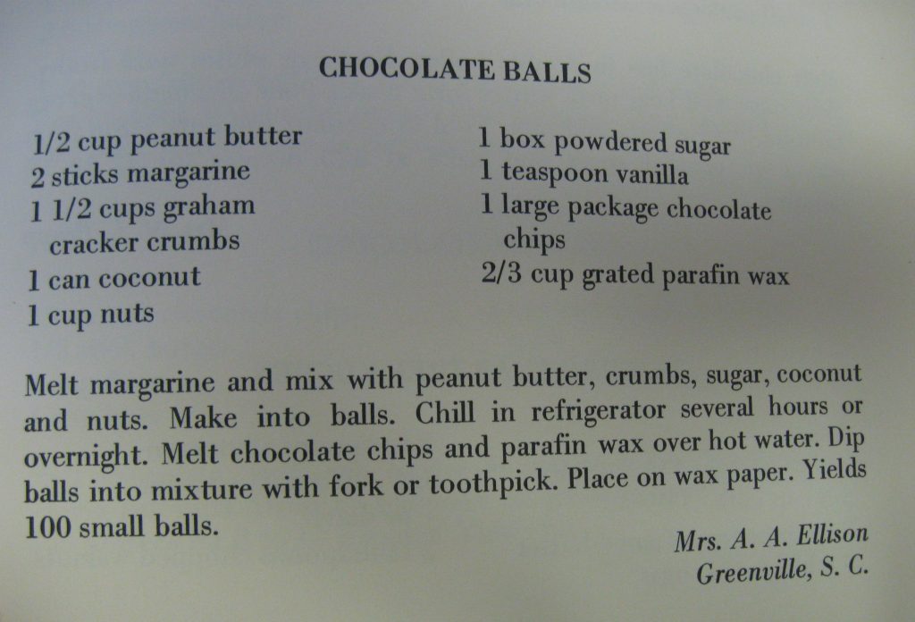 Chocolate Balls - Carolina Cuisine