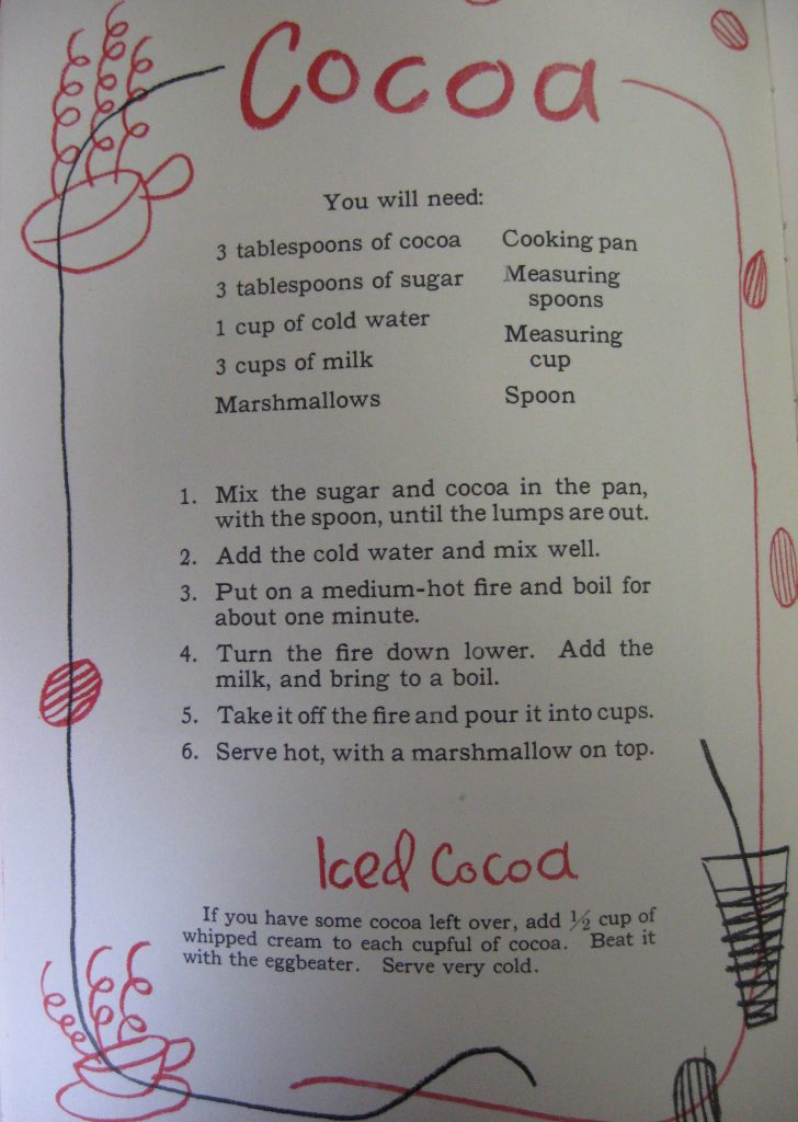 USED 1-30-14 Cocoa - Miss B.'s First Cookbook