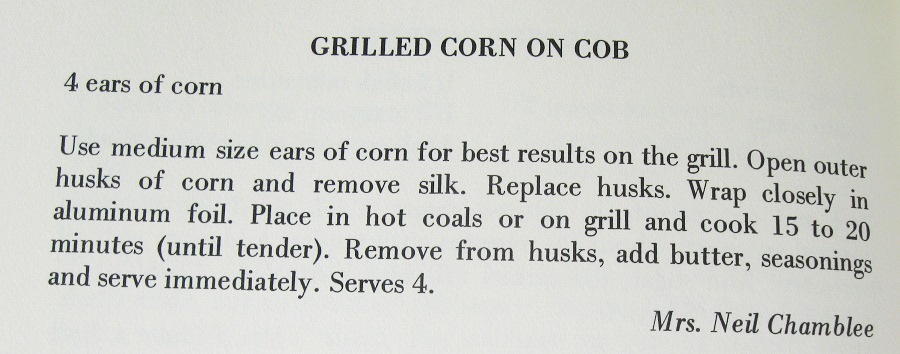 Grilled Corn on the Cobb-Carolina Cuisine