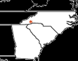 Approximate location of the disputed land in the Walton War.