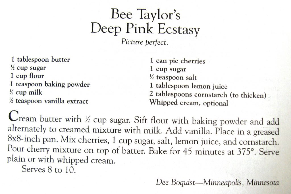 Bee Taylor's Deep Pink Ecstasy- Auntie Bee's