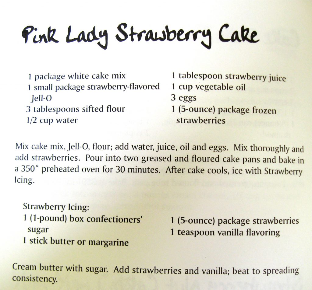 Pink Lady Strawberry Cake - Supper's at Six