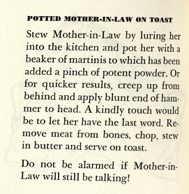 Potted Mother-in-Law on Toast - Cooking to Kill