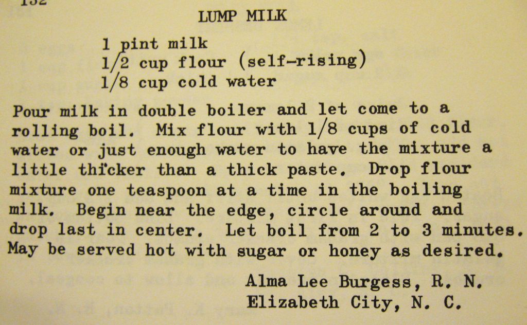 USED 10-9-15 Lump Milk - Nightingales in the Kitchen