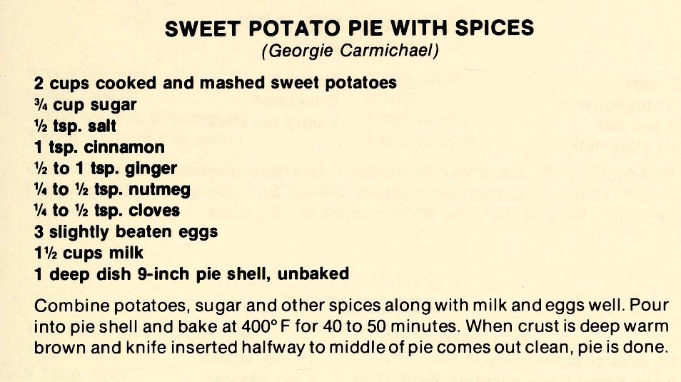 Sweet Potato Pie with Spices-The Pantry Shelf