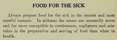 Food for the Sick - Henderson Cookbook
