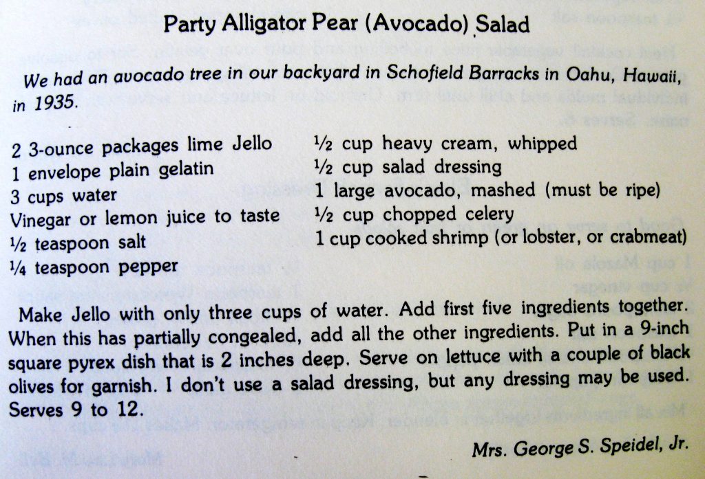 Party Alligator Pear (Avocado) Salad - Much Pleasure