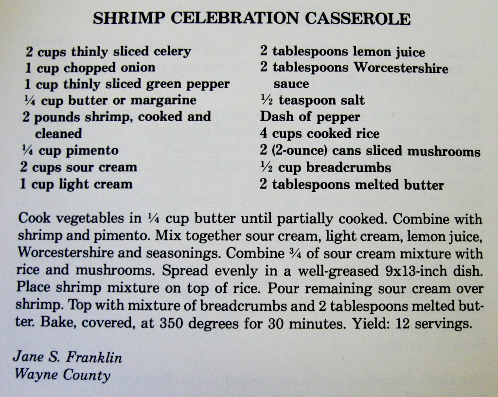 Shrimp Celebration Casserole - Company's Coming