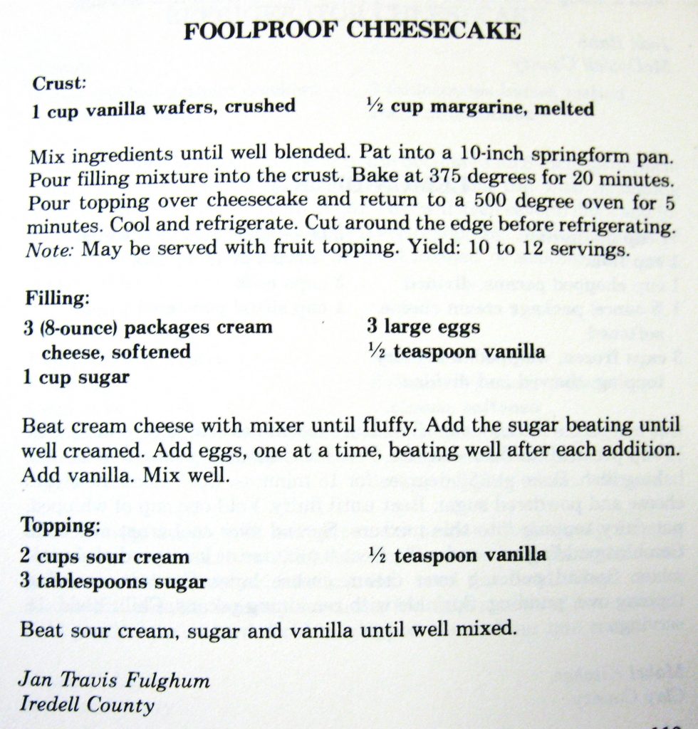 Foolproof Cheesecake - Company's Coming
