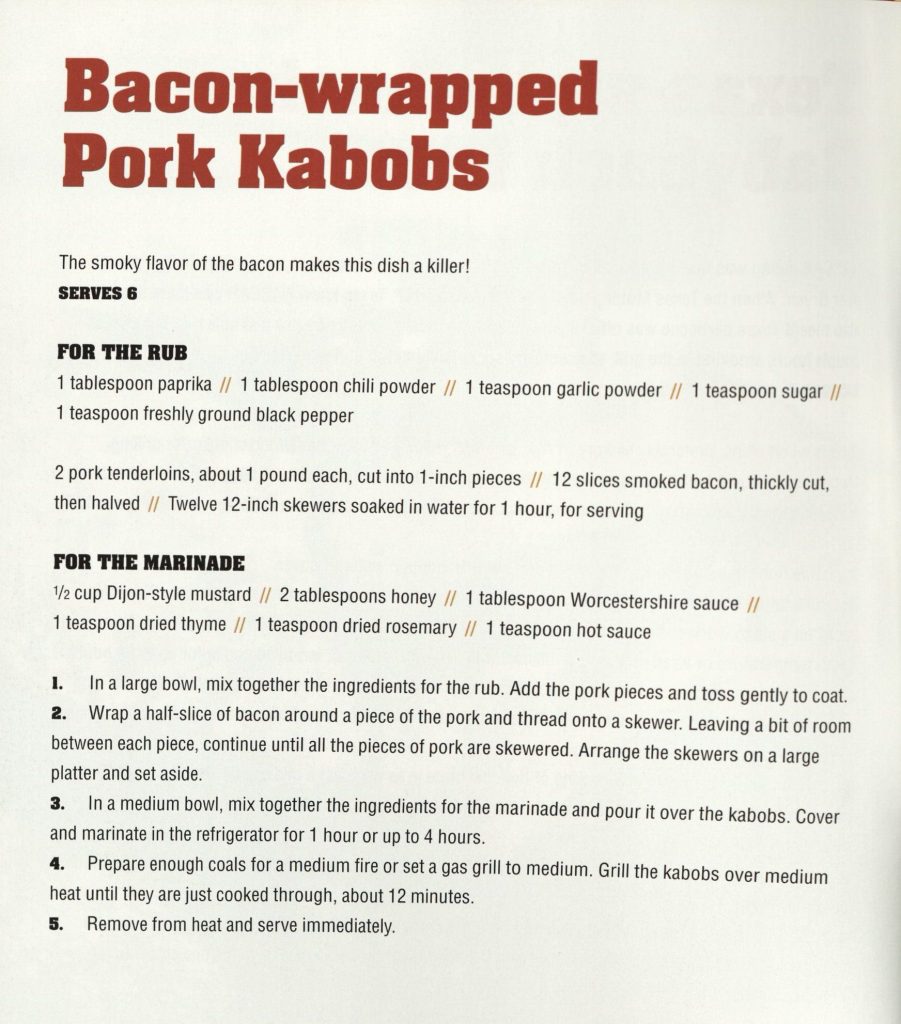 Bacon-wrapped Pork Kabobs - Mario Tailagtes