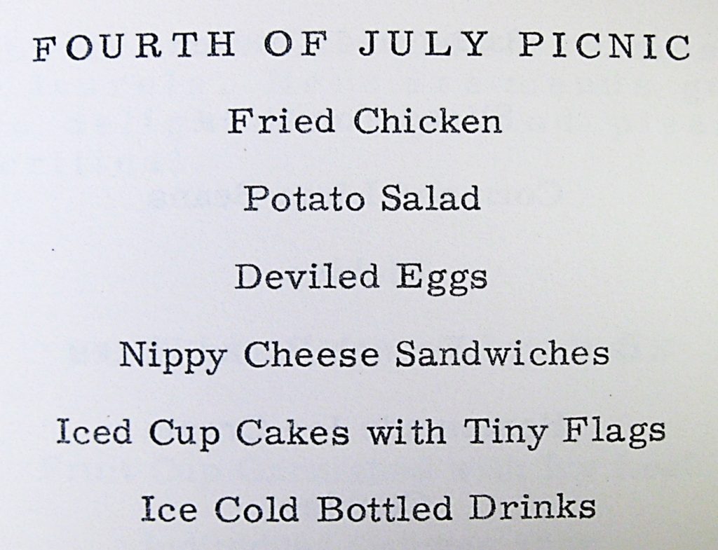 Fourth of July Picnic - Given to Hospitality