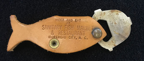 Sanitary Fish Market bottle opener Side 2