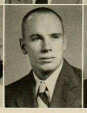 Portrait of William Thornton from 1951 UNC-Chapel Hill yearbook