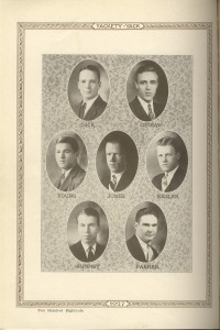 Members of St. Anthony Hall at UNC in 1927 (from the Yackety-Yack)