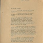 Letter from President Edward Kidder Graham to W.A. French, August 15, 1918 (1 of 2)