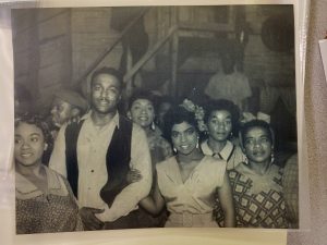 Several cast members of Porgy and Bess including Leslie Scott and Martha Flowers.
